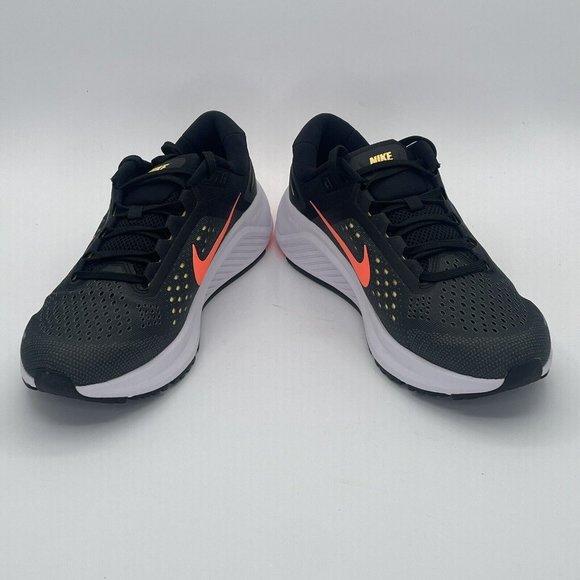 Nike Air Zoom Structure 23 Running Athletic Shoes Black/Mango CZ6720-006 main image 5
